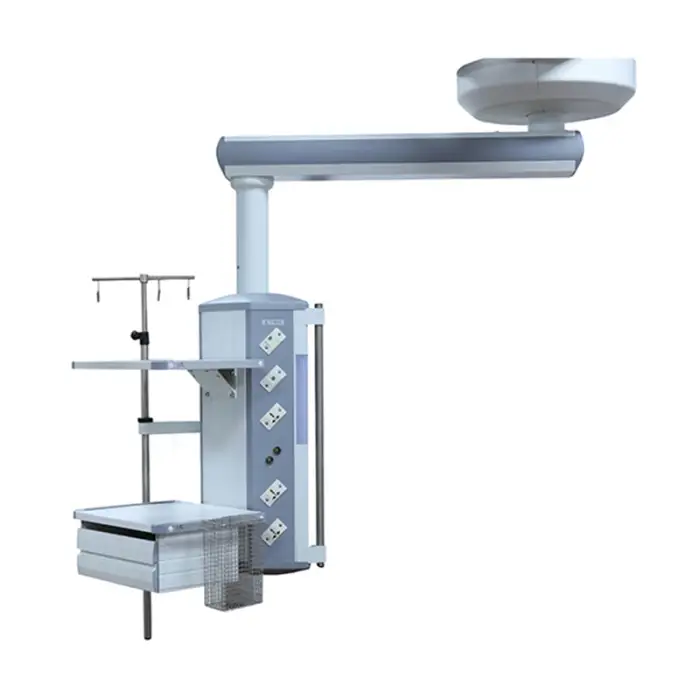 HFP-SS90,160-G Light double arm  Revolving Medical Ceiling Pendant equipment for Gastroenterology with Monitor