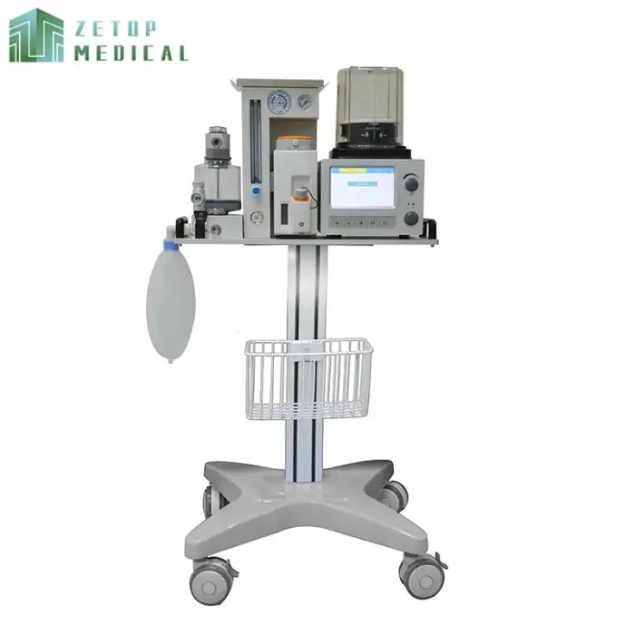 ZT-VA-6B Good Quality Hospital Medical Veterinary Equipment Anesthesia Machine For Export