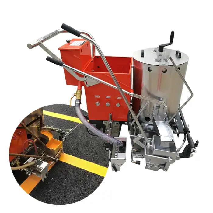 ISO9001 15cm road line marking machine for thermoplastic road marking BL-SC380