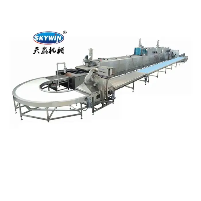 Full Automatic Biscuit Production Line Cookie Soft Biscuit Production Line