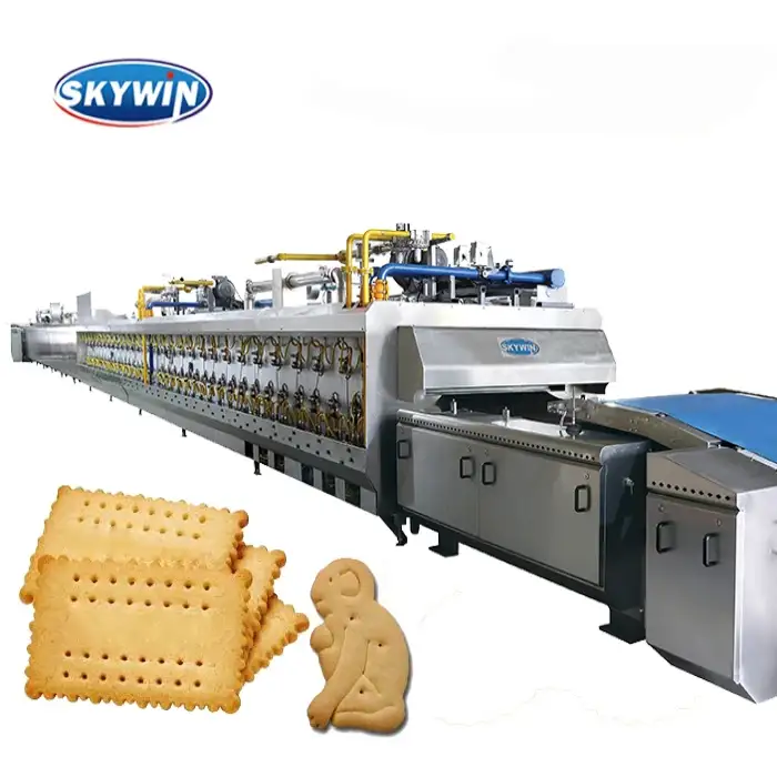 Full Automatic Biscuit Production Line Cookie Soft Biscuit Production Line