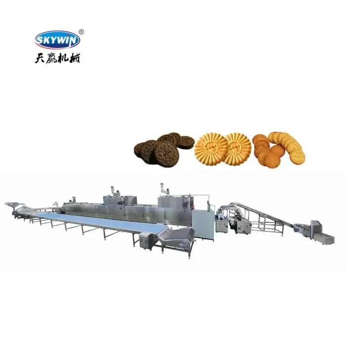 Full Automatic Biscuit Production Line Cookie Soft Biscuit Production Line