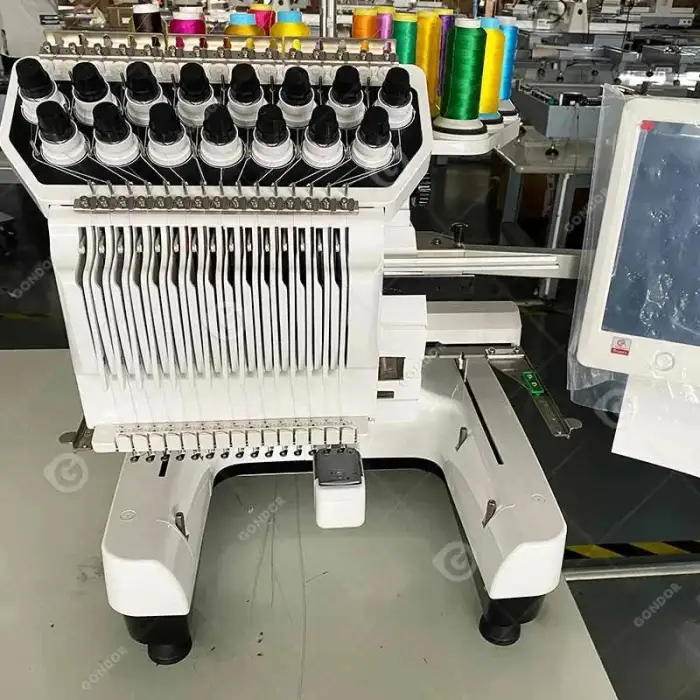 10-in Pr1000e T Shirt Logo Pr1050x Computerized Commercial Embroidery Machine