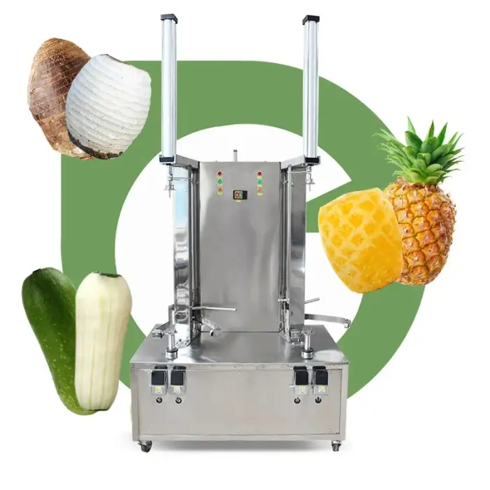 Automatic Young Melon Skin Cushaw Papaya Watermelon Part Home Coconut Fruit Cantaloupe Peeler Peel Machine Guangdong