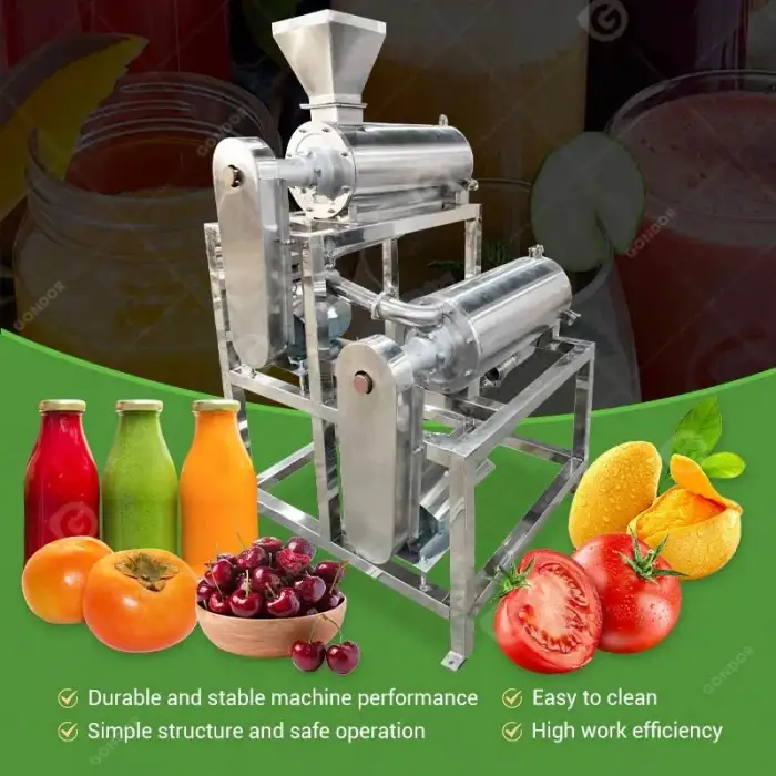 500kg Litchi Pulp Machine