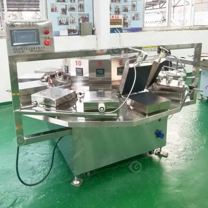 Used Stainless Steel Waffle Roll Sugar Cone Roller Machine