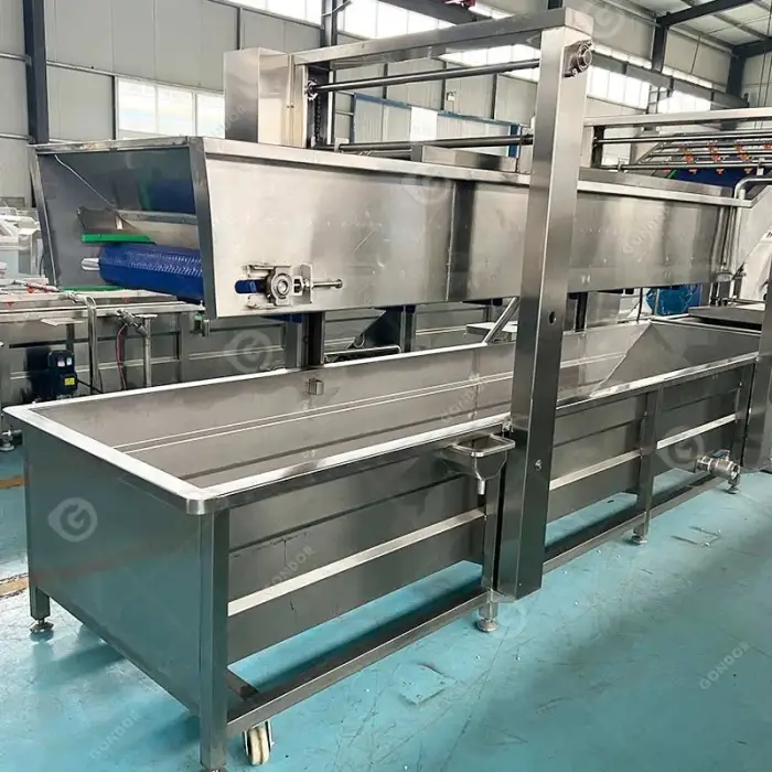 Process Plant Compound Product Line Cook Frozen Manual Crisp Make French Fry Machine for Potato Chip