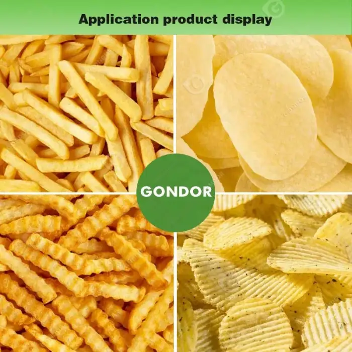 Process Plant Compound Product Line Cook Frozen Manual Crisp Make French Fry Machine for Potato Chip