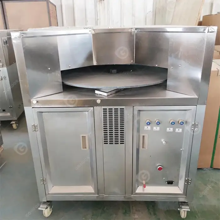 Automatic Tandoori Machine Usaha Long Roti Rotary Small Arabic Pita Bread Oven