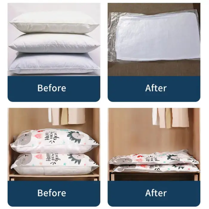 Cotton Quilt Covering Pillow Vaccum Sealer Package Rolling Pack Machine To Make Vacuum Pillow