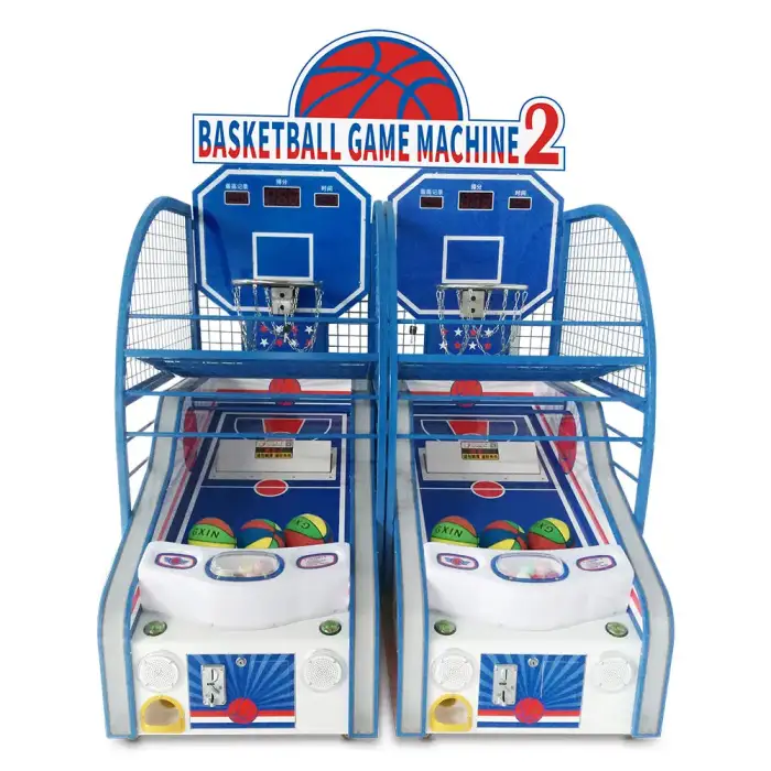 Arcade Children Basketball Game Machine 2 players Street Basketball Arcade Game Machine Electronic Basketball Game