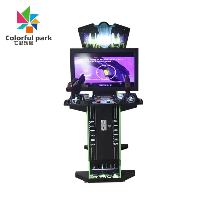 alien coin operated games air guns shooting hunting weapons video game machine arcade machine