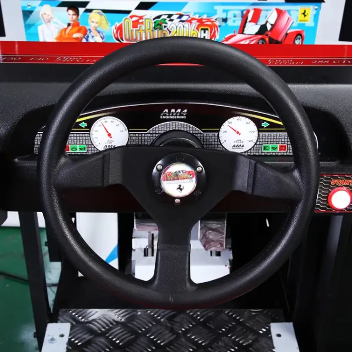 Ride On Car Amusement Park Products Arcade Game Console Machine Sim Car Racing Simulator