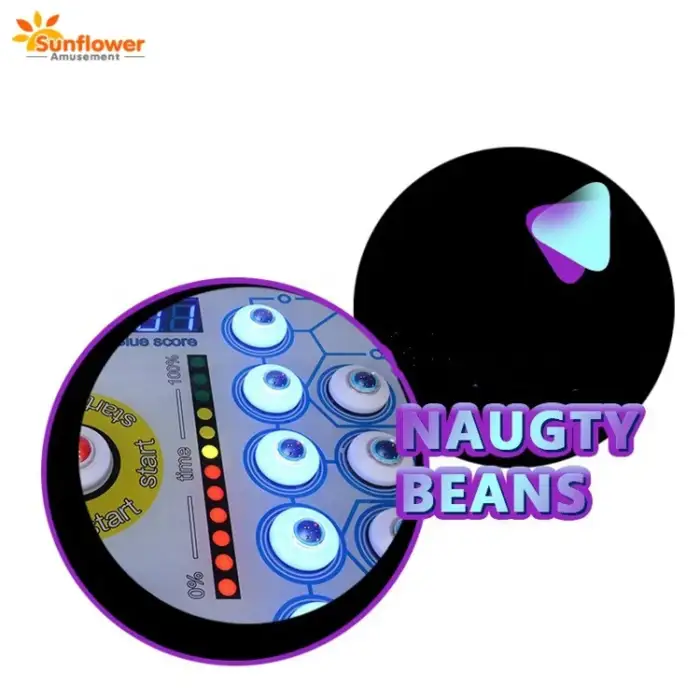 Arcade Game Naughty Bean Catch The Light Amusement Coin Operated Machine