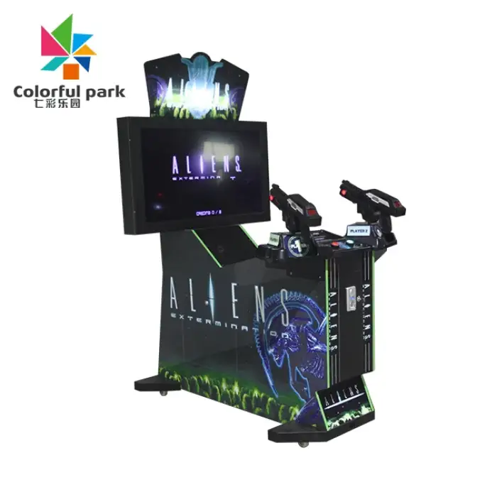 alien coin operated games air guns shooting hunting weapons video game machine arcade machine