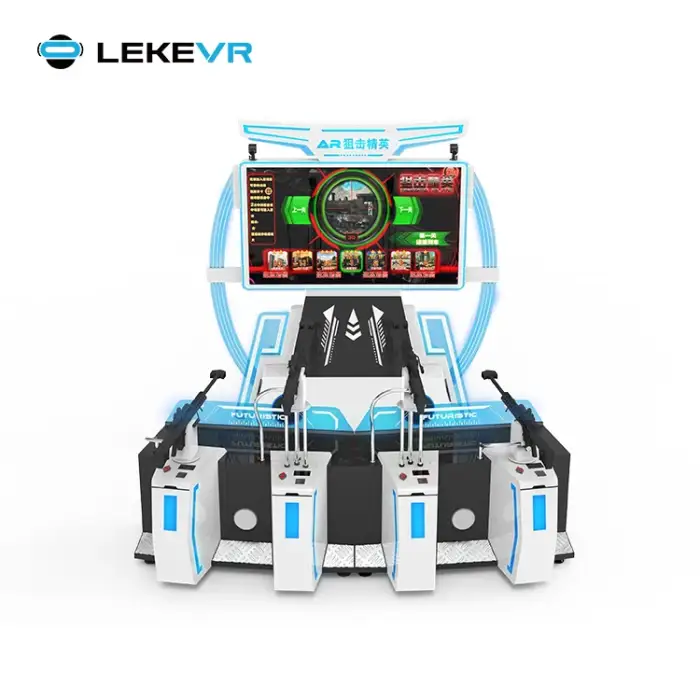 LEKE VR 9d game machine VR AR Multiplayer Shooting Motion Arcade Game Machine