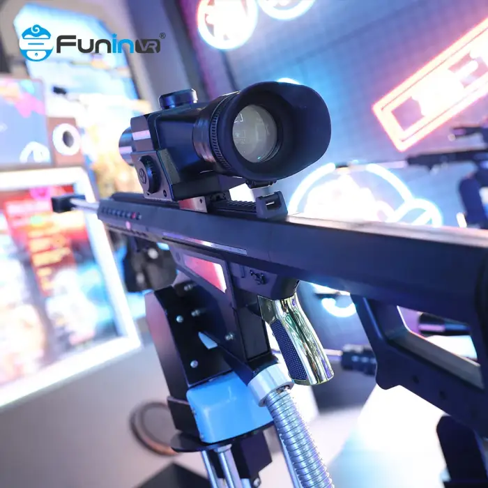 Cinema 7D 5D 7D 9D Adult Arcade Shooting Game 4 Players Ar Arcade Sniper Shooting Simulator