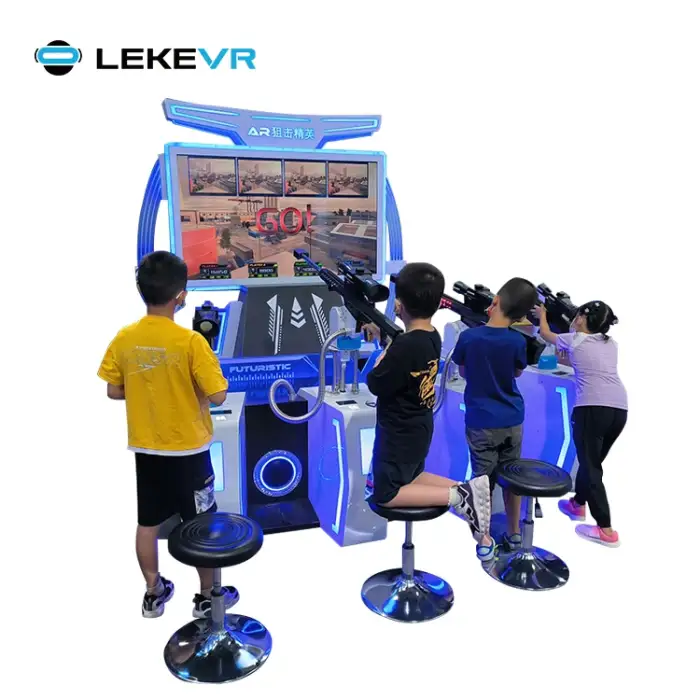 LEKE VR 9d game machine VR AR Multiplayer Shooting Motion Arcade Game Machine