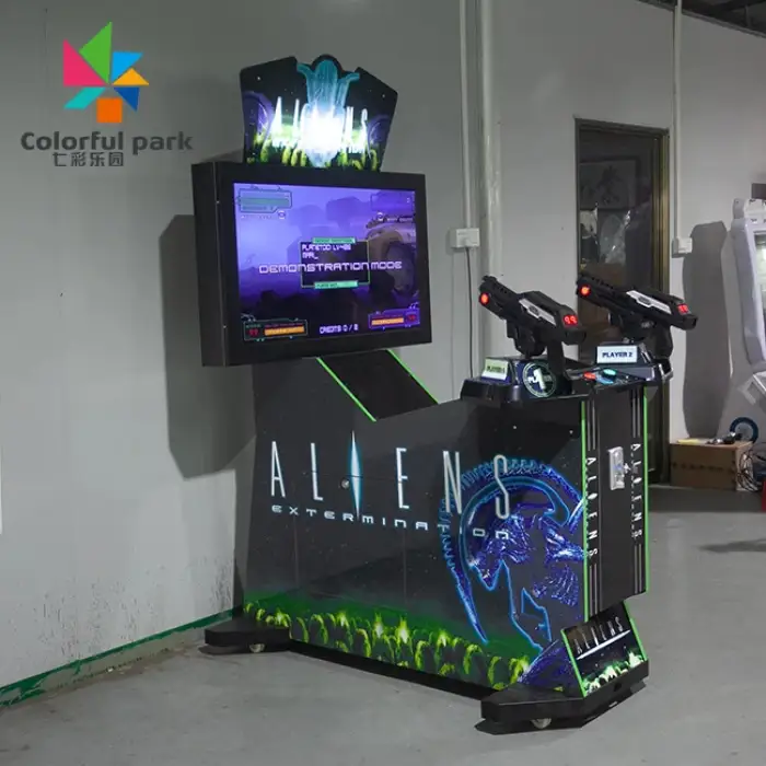 alien coin operated games air guns shooting hunting weapons video game machine arcade machine