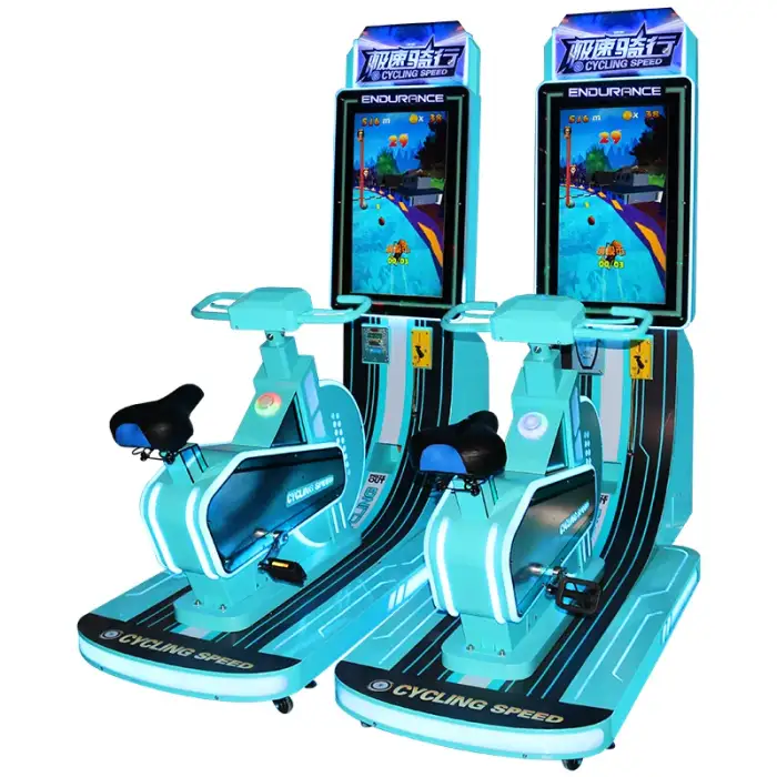 bicycle arcade kids game bicycle racing machine children indoor arcade kiddie rides game machine