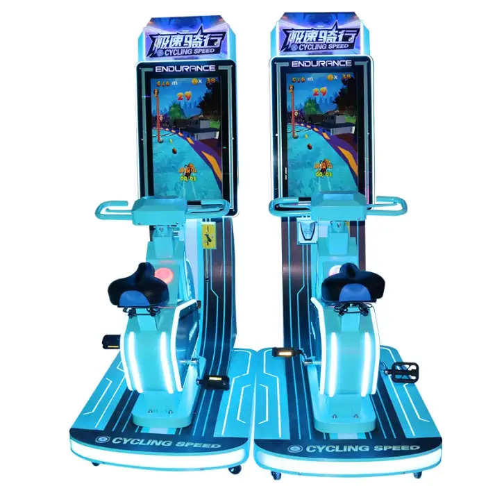 bicycle arcade kids game bicycle racing machine children indoor arcade kiddie rides game machine