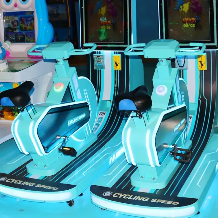 bicycle arcade kids game bicycle racing machine children indoor arcade kiddie rides game machine