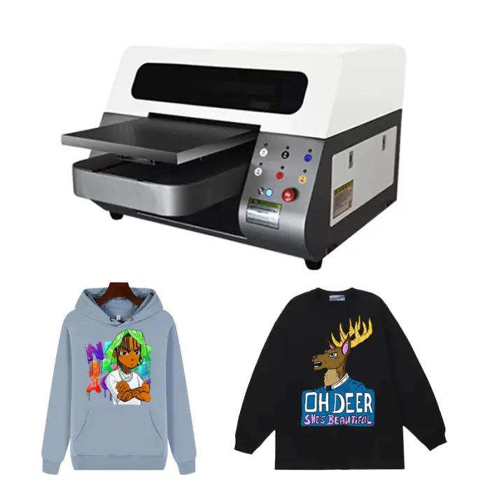 A3 Size DTG Printer Direct to Garment Printer Tshirt Hoodie Sweater Textil Printing Machine For T-shirt