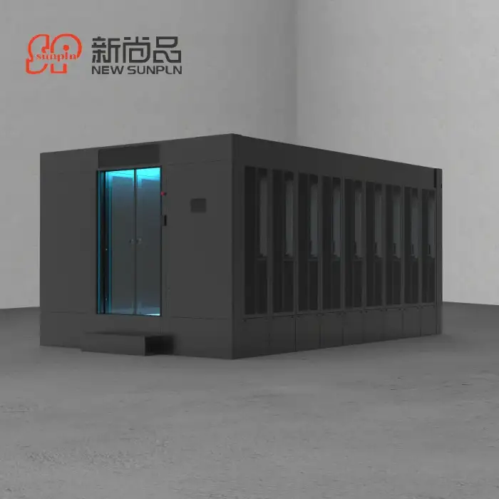 Cold Aisle Containment System – Efficient Cooling and IT Equipment Installation