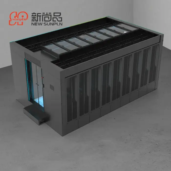 Cold Aisle Containment System – Efficient Cooling and IT Equipment Installation