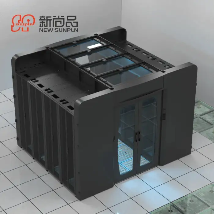 Cold Aisle Containment System – Efficient Cooling and IT Equipment Installation