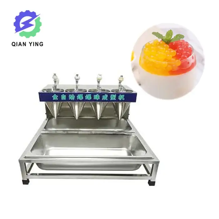 Small Bubble Tea Popping  Molding Jelly Ball  Tapioca Pearl Comercial  Balls Automatic  Coffee Jelly Boba Maker Tapioca Machine