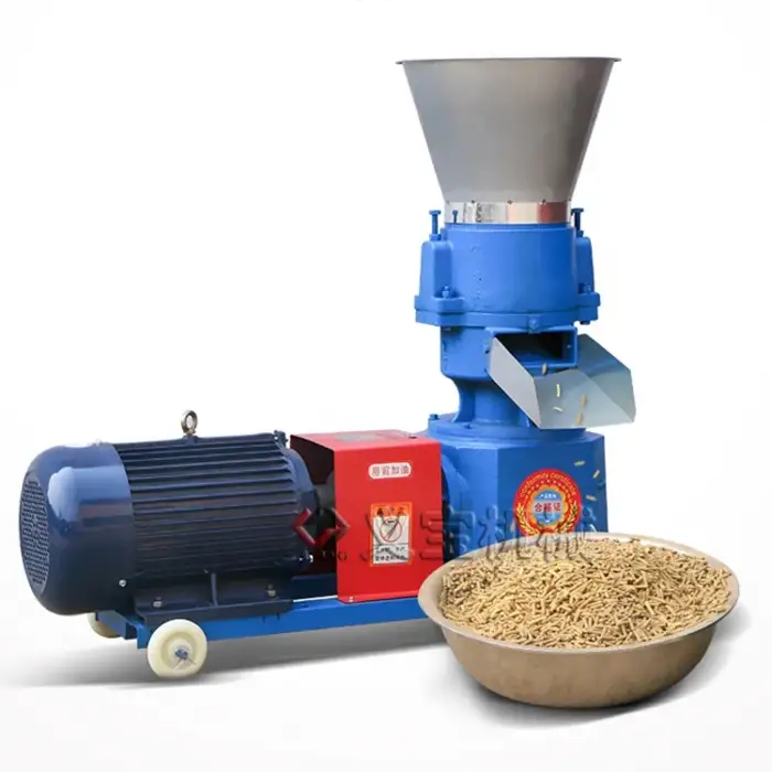 Animal Feed Processing Machinery for Poultry Farm Agricultural Equipment Forage Feed Pellet Machine