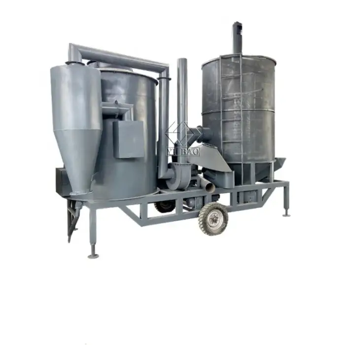 Vertical Cereal Drying machine Coal Natural Gas Fuel of straw Grain dryer machine