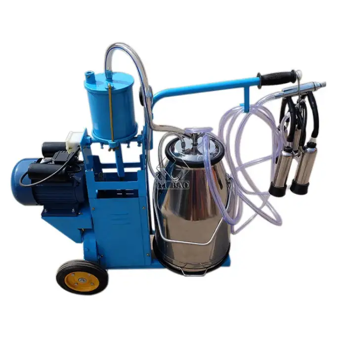 Automatic Portable Cow and Goat Milker Vacuum Pump Milking Machine for Efficient Milk Collection