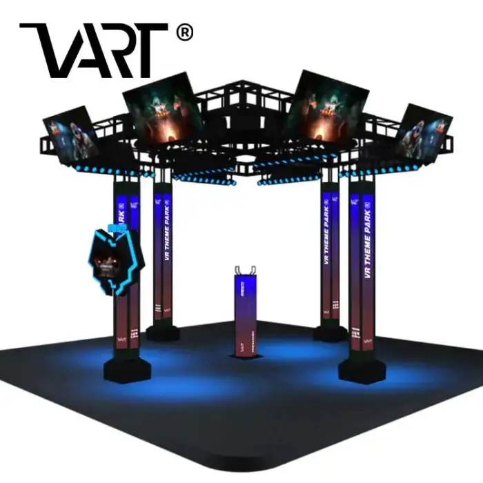 Free-roam VR Amusement Park Shooting Arcade Game Machine with Virtual Shooting Games