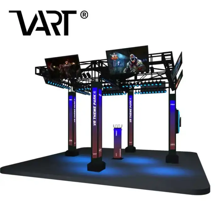 Free-roam VR Amusement Park Shooting Arcade Game Machine with Virtual Shooting Games