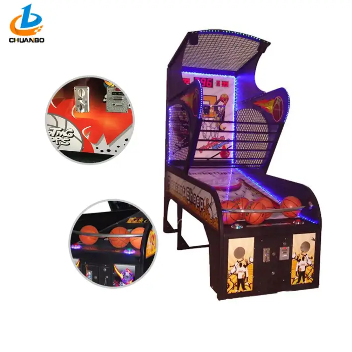 crazy hoop arcade basketball game indoor electronic machine