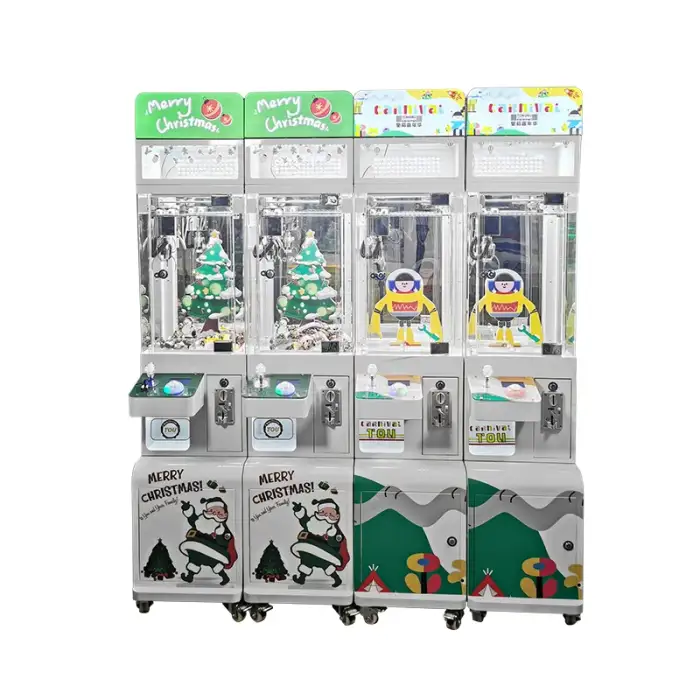 Indoor amusement Coin Operated Arcade Game Machine Mini Fairyland Claw Crane Machine Prize Vending Game gift Machine