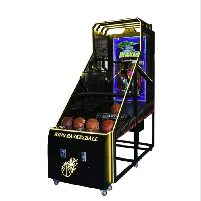 indoor sports adult coin-operated shooting machine luxury LCD basketball machine entertainment arcade