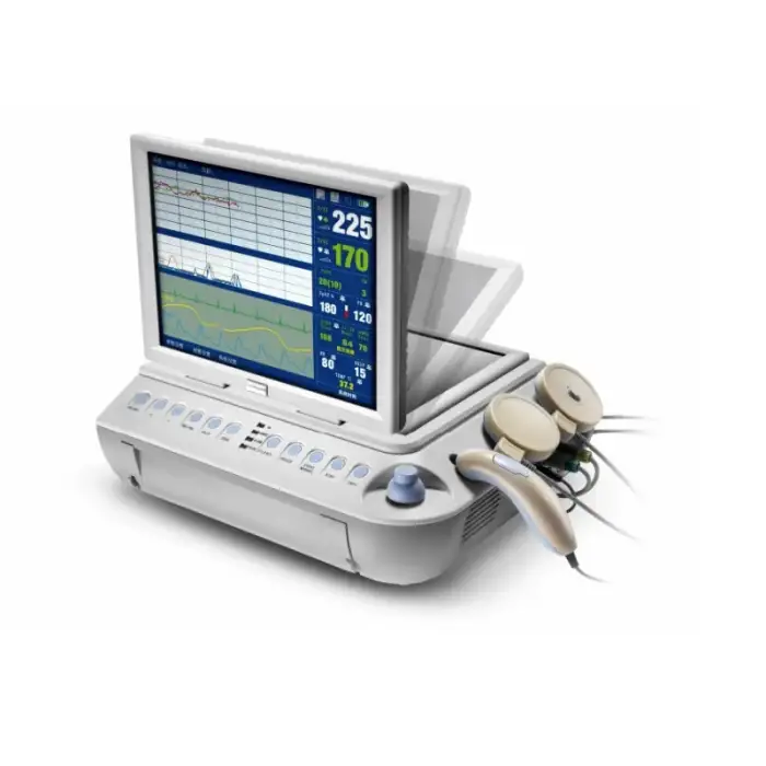 Fetal Doppler Baby Heart Monitor Portable Medical Ctg Machine For Pregnancy