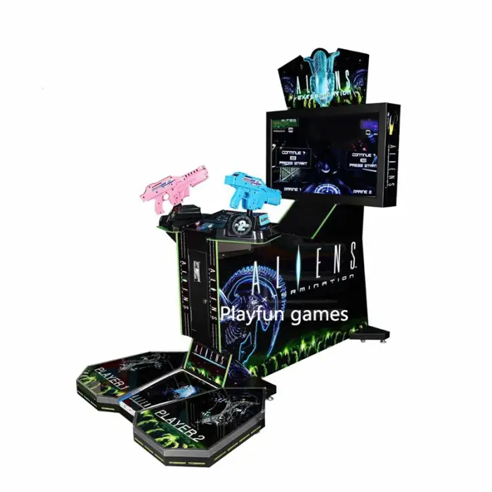 Extermination House Of The Dead Ultra Firepower 3 In 1 Gun Shooting Simulator Aliens arcade game machine shooting