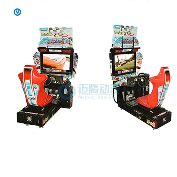 32Inch Screen Outrun Arcade Games Machine 3D Racing Car Auto Game Machine