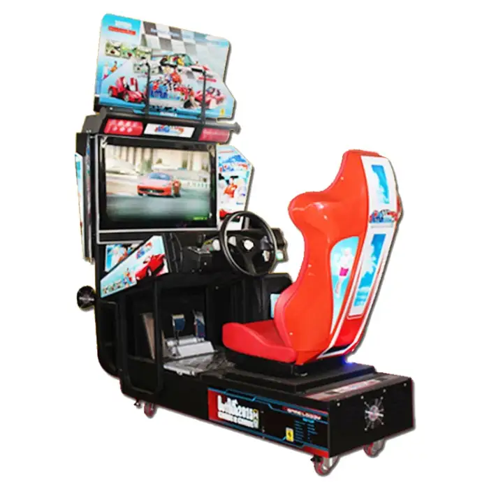 32Inch Screen Outrun Arcade Games Machine 3D Racing Car Auto Game Machine