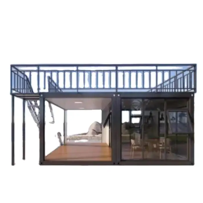 20-40ft modular prefabricated  portable detachable prefab living  container house