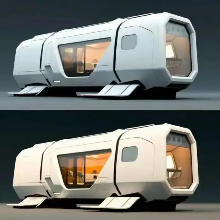 Cymdin Prefabricated house space capsule Hotel Container Sleeping pod Modular outdoor mobile small house Capsule house