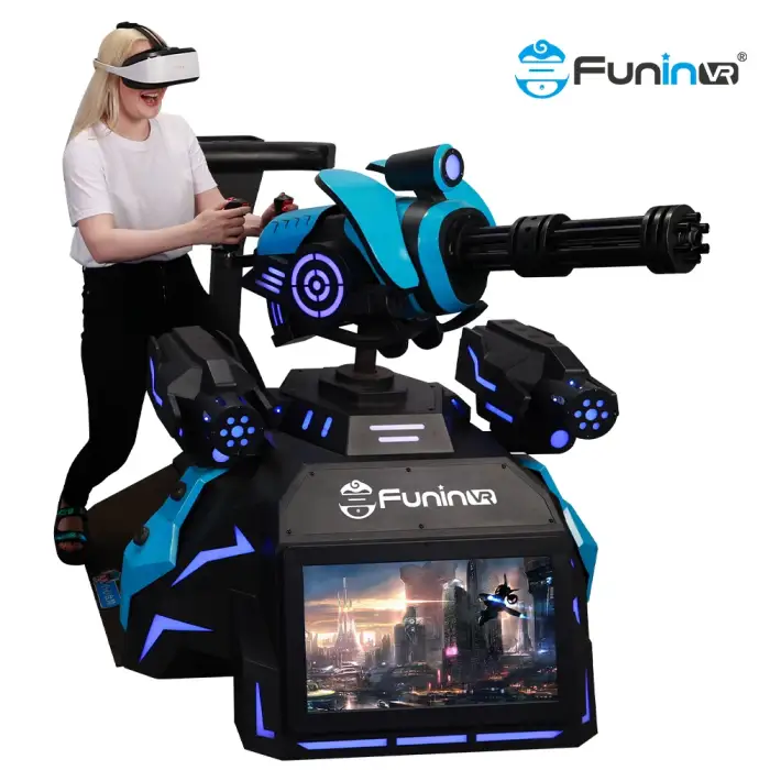 Virtual Reality 9d Video Simul Platform Set  Machine Vr Game Vr Arcade Shooting Game Machine Zombie Arcade Game Machine