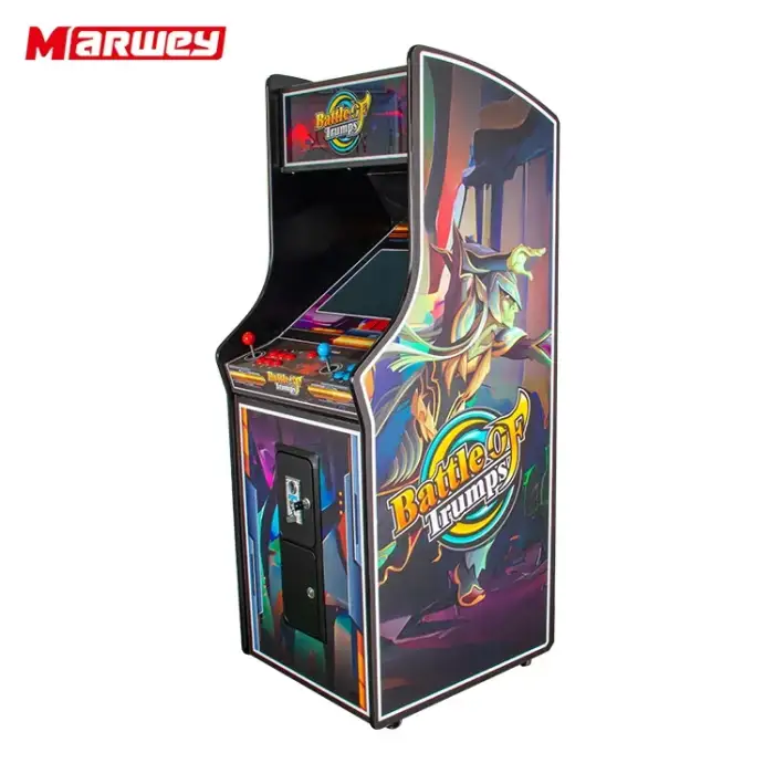 Indoor Classic Retro Upright Arcade Game Machine Coin Operated Arcade Fighting Game Machine