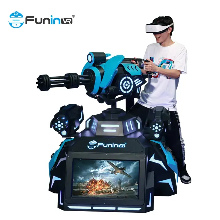 Virtual Reality 9d Video Simul Platform Set  Machine Vr Game Vr Arcade Shooting Game Machine Zombie Arcade Game Machine