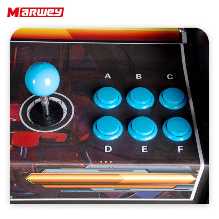 Indoor Classic Retro Upright Arcade Game Machine Coin Operated Arcade Fighting Game Machine