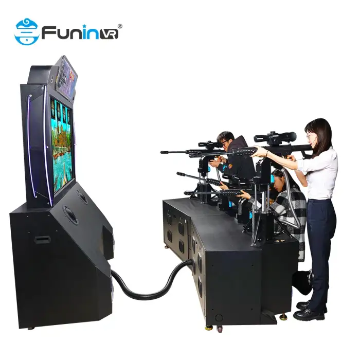 Arcade Game Machine For Shopping Mall Vr Multiplayer  9D Vr Shoot Simulator